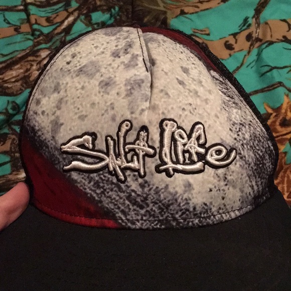 Salt life flat bill hats Clearance